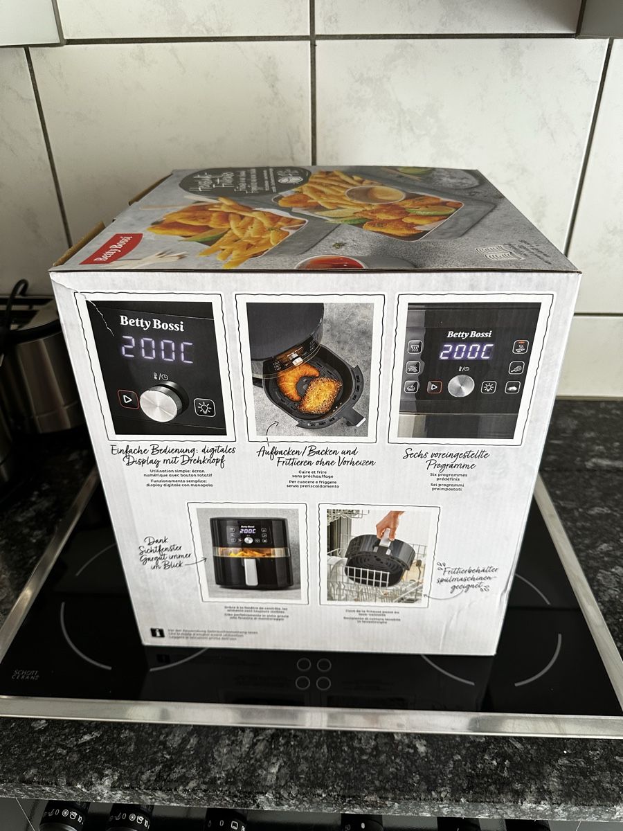 Betty Bossi Elettrodomestici da cucina: Betty Bossi Heissluftfritteuse, neuwertig – Nuovo (secondo la descrizione) da Niederbipp venduto da Roeschu77 6