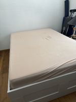 Brimes Bett mit Matraze 146 x 206 x 47/60