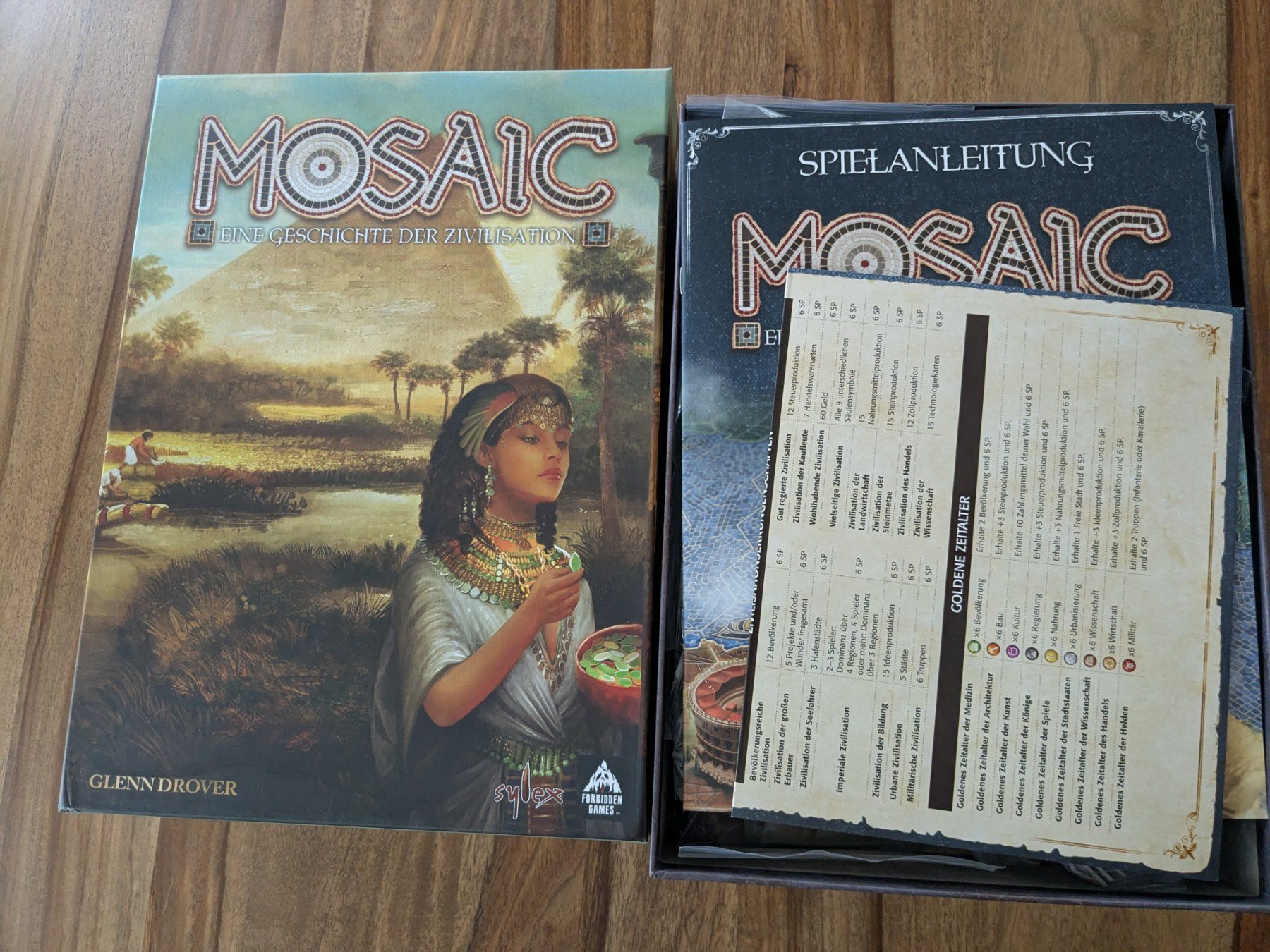 Giochi: Mosaic - DE (boardgame) – Usato da Zürich venduto da kkourt