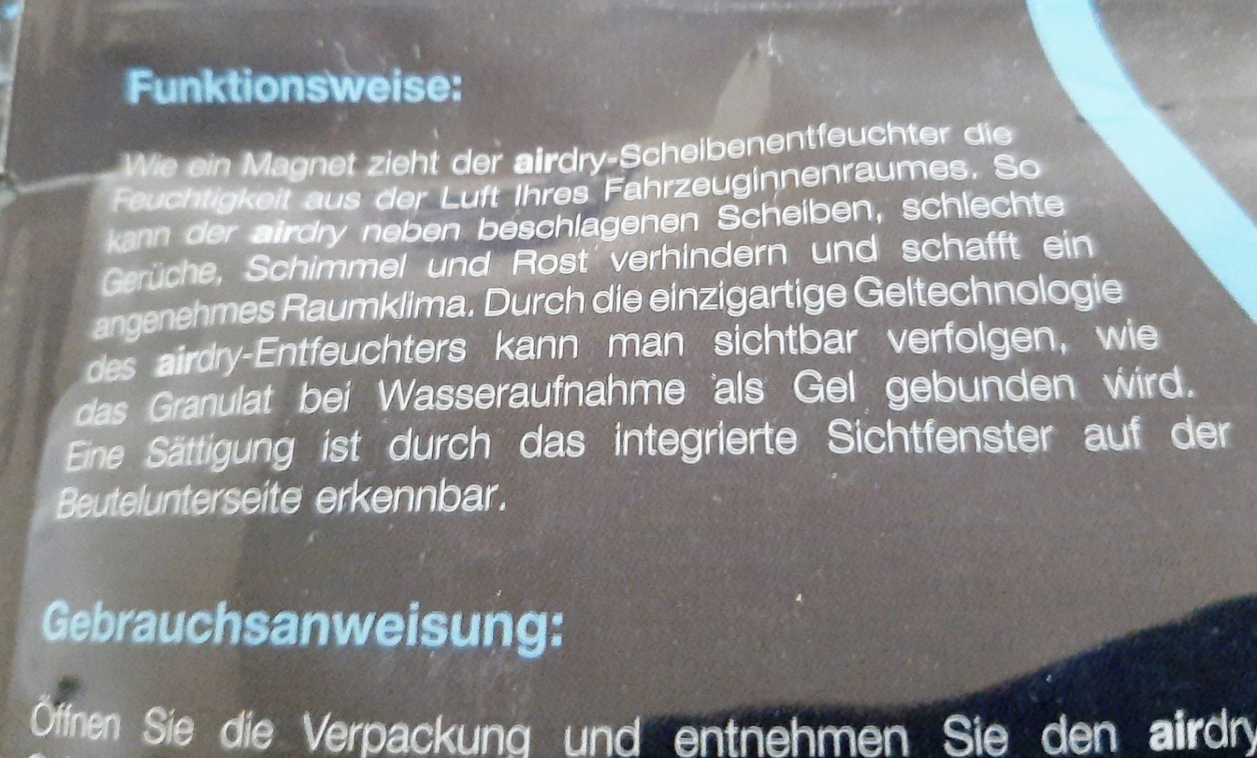 Deumidificatori: airdry FUN Auto Scheiben Entfeuchter – Nuovo e nell'imballaggio originale da Zürich venduto da Zurich 6