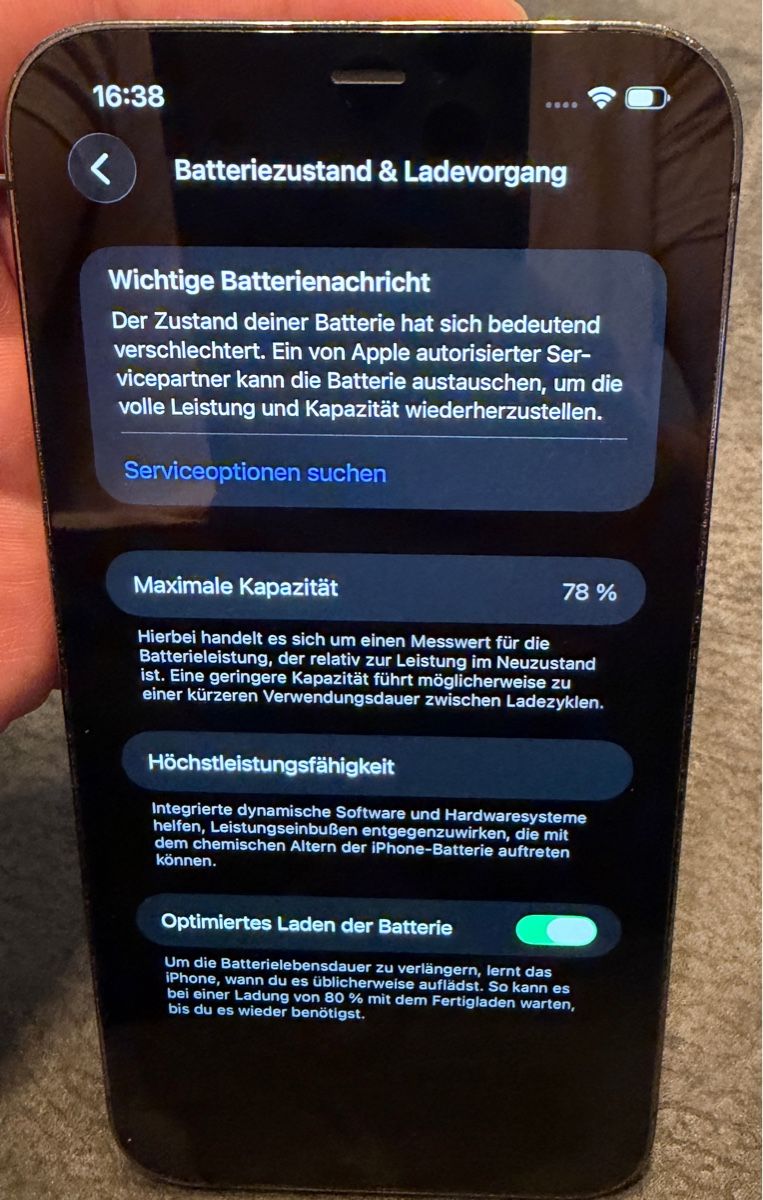 Apple Telefoni cellulari / Smartphones: iPhone 12 Pro Max 256GB – Usato da Lengnau BE venduto da Pascal_P. 4