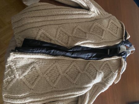 Jacket wool & material - Size L/XL