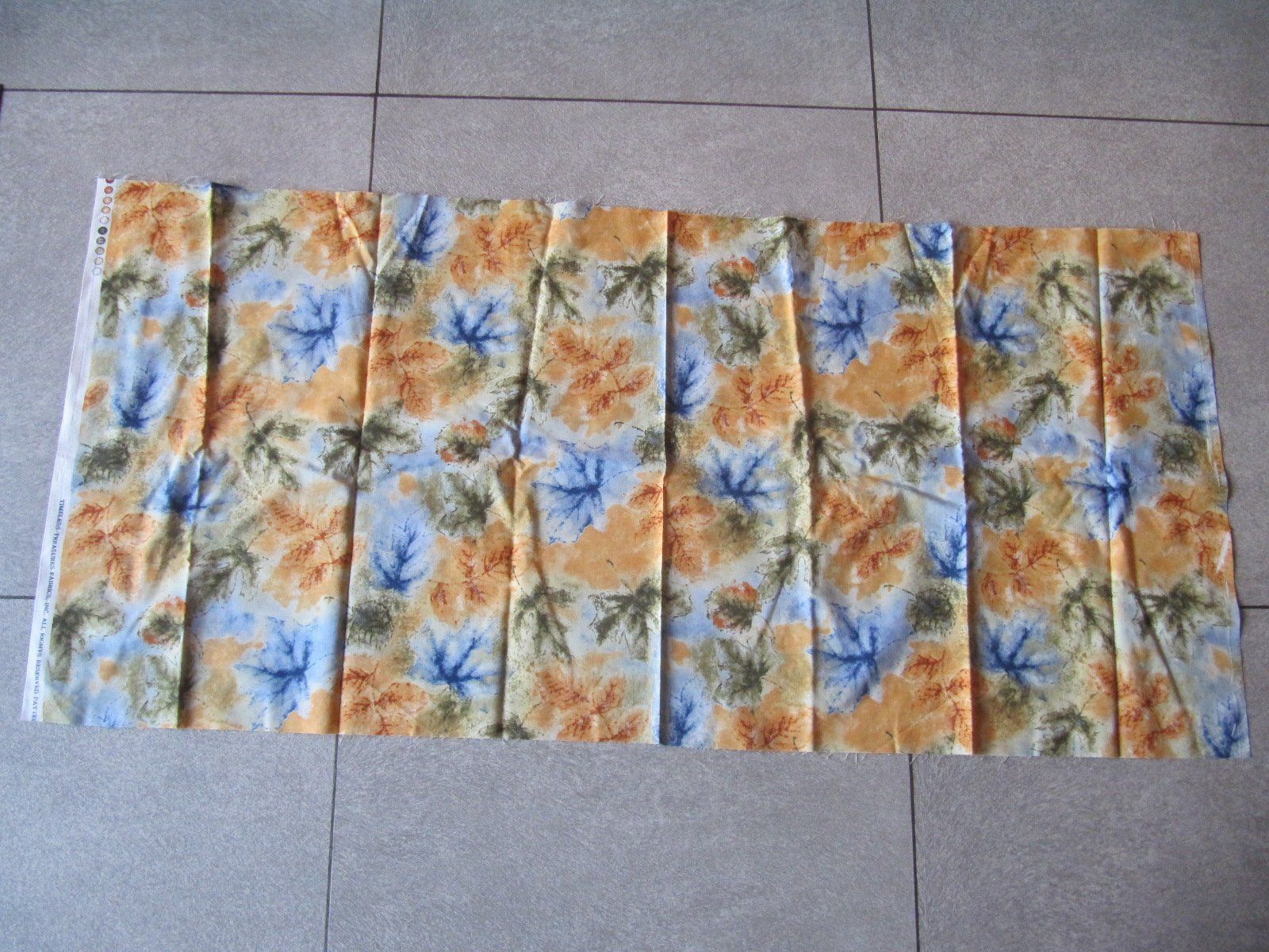Stoffe: Stoff coton feuilles 50 x 110 cm – Neu (gemäss Beschreibung) aus Arbedo von nadia1973 1