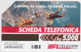 Telefonkarte Italien Telecom Italia