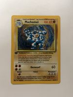 Pokemon Karte Machomei Holo first Edition Base Set vintage