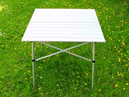 Campingtisch aus Aluminium 70 x 70 cm