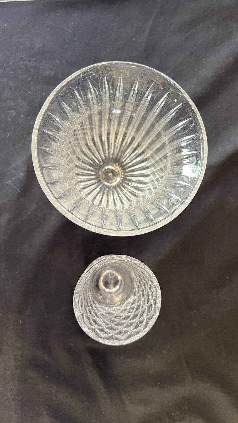 Portacandele: 2er Set Teelichthalter, Windlichter Glas – Usato da Zürich venduto da Drahtzug 1