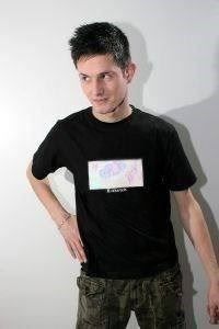 T-Shirts: T-Shirt EL TShirt LED leuchtend equalizer – Neu und originalverpackt aus Yverdon-les-Bains von Netgadget_SARL 1