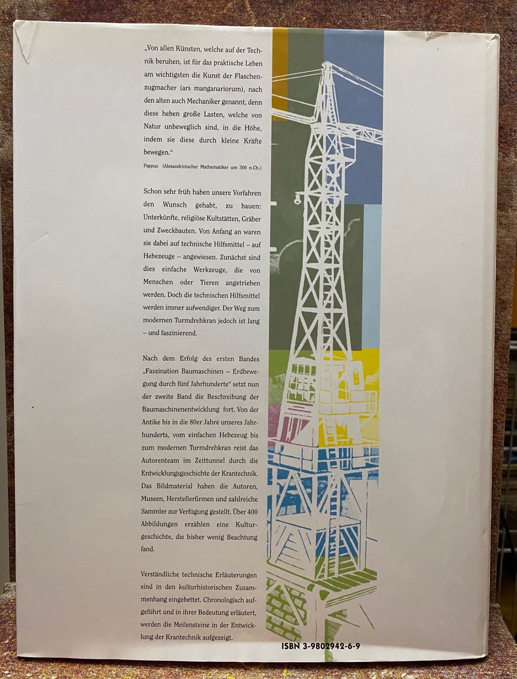 Libri: FASZINATION BAUMASCHINEN   Krantechnik – Usato da Oftringen venduto da Studich 1