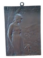 Antikes Relief bukolische Szene