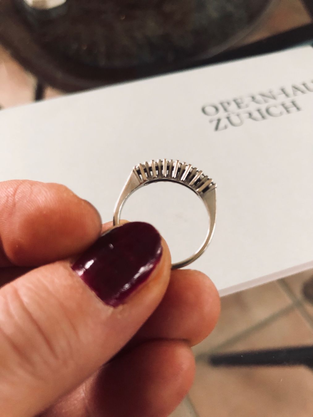Ringe: Alliance Ring mit Diamanten – Gebraucht aus Jona von Balticwomen 3