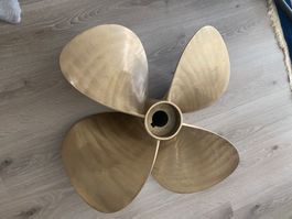 Hélice bateau bronze 70 cm 4 pales RH Italie 40 kg