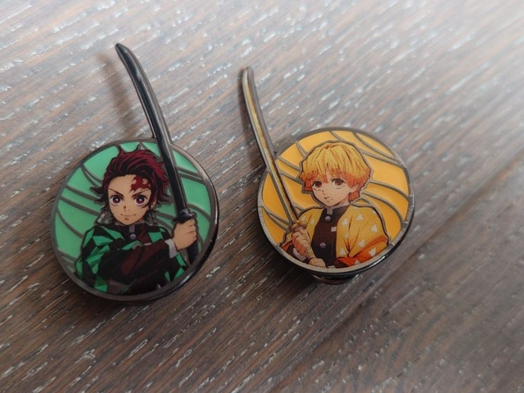 Placchette & Badge: Pins Tanjro & Zenitzu – Usato da Arconciel venduto da Pgendre