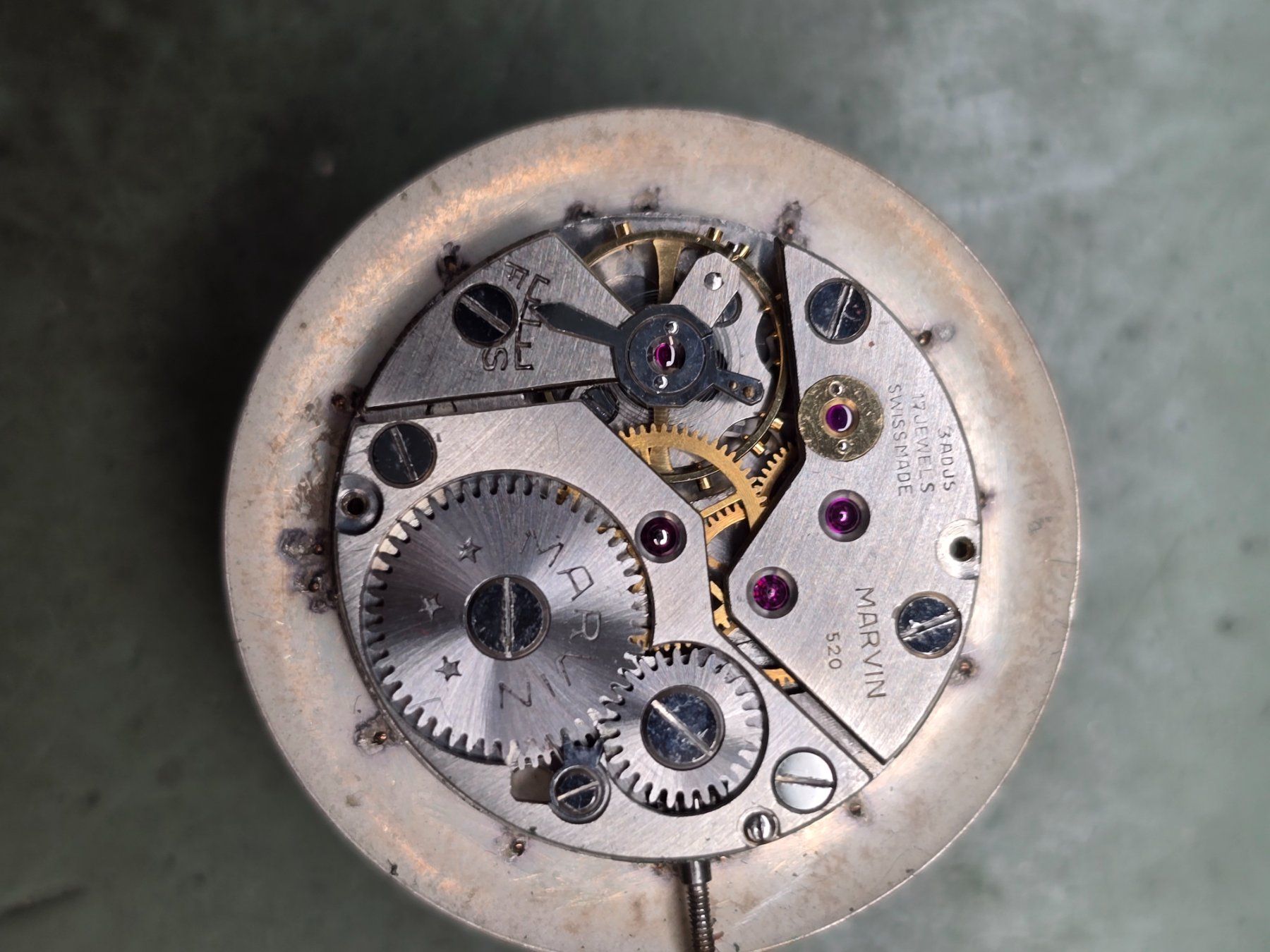 Marvin Orologi: Mouvement Marvin 520 – Difettoso da Tramelan venduto da Nirdan 4
