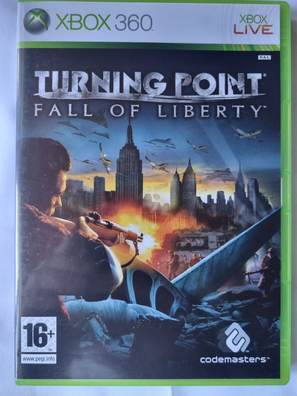 Spiele: XBOX360 Turning Point Fall of Liberty – Gebraucht aus Grabserberg von