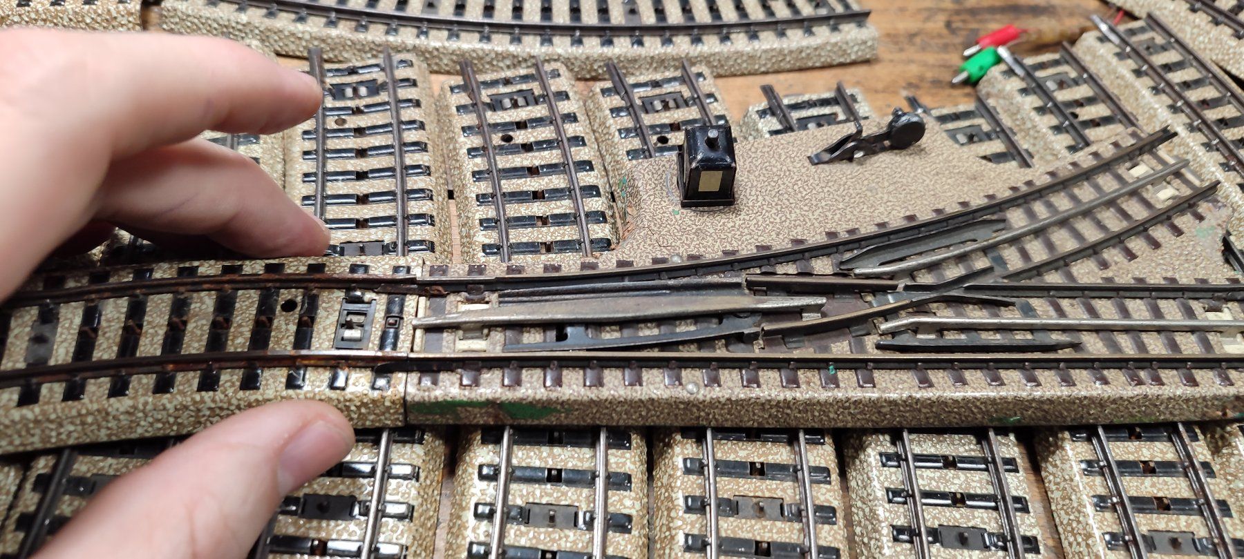 Modellini di ferrovie: 65  teiliges Zug Gleise Set – Usato da Gelterkinden venduto da MYSTOREFORYOU4460 8