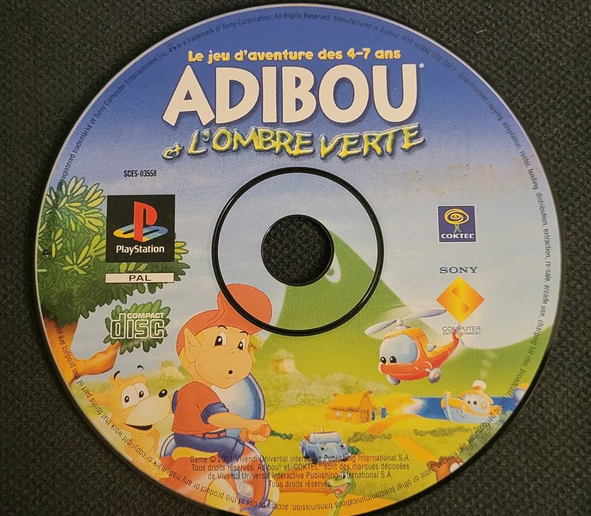 Jeu PC Adibou Decouvre l'Anglais / 4 à 8 ans /CD ROM pour