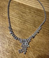 Collier Strass vintage Stil
