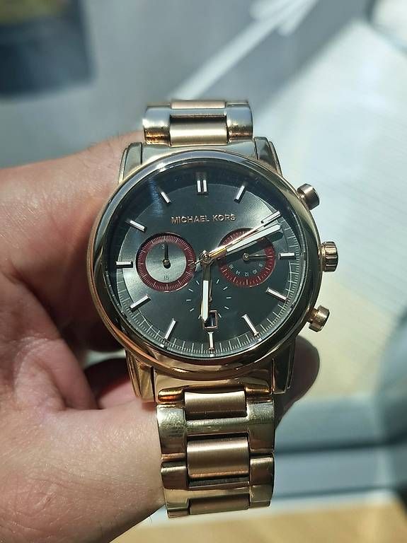 Michael Kors Orologi: Michael Kors Uhr in Rose-Gold Optik – Usato da Lupfig venduto da nik_7sxm 4