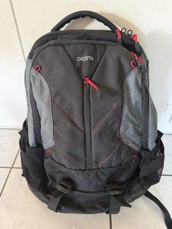Rucksack Dicota Laptop schwarz grau guter Zustand
