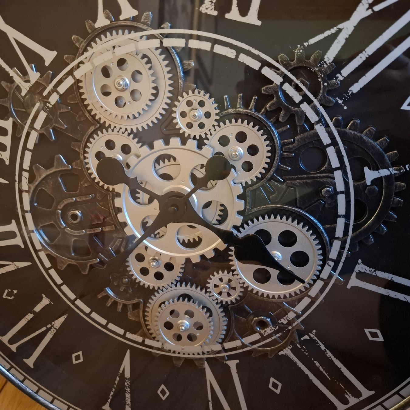 Orologi da terra & Orologi da parete: Wanduhr Industrial/Vintage Look  – Usato da Ettenhausen TG venduto da Gismolio 1