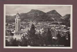 LUGANO visto dalla stazione
