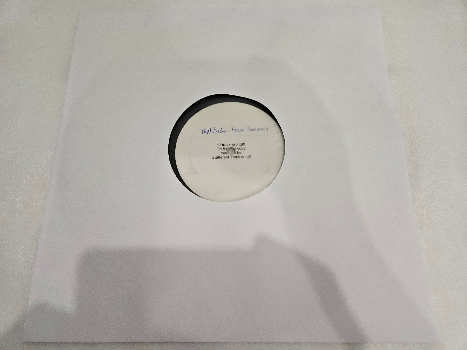 Schallplatten: Multitude – Four Seasons (Techno) – Gebraucht aus Uster von Vinyl-Leidenschaft