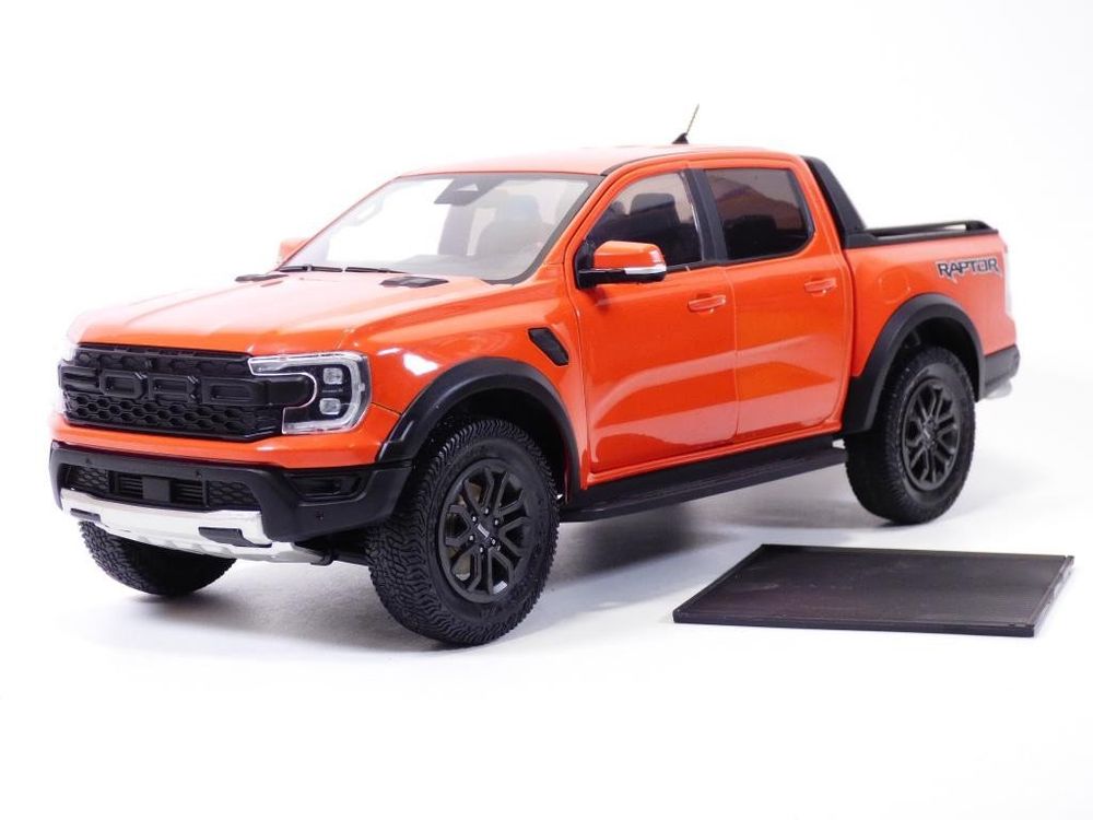 FORD RANGER RAPTOR orange Solido 1/18 NEU ltd. (Neu und ...