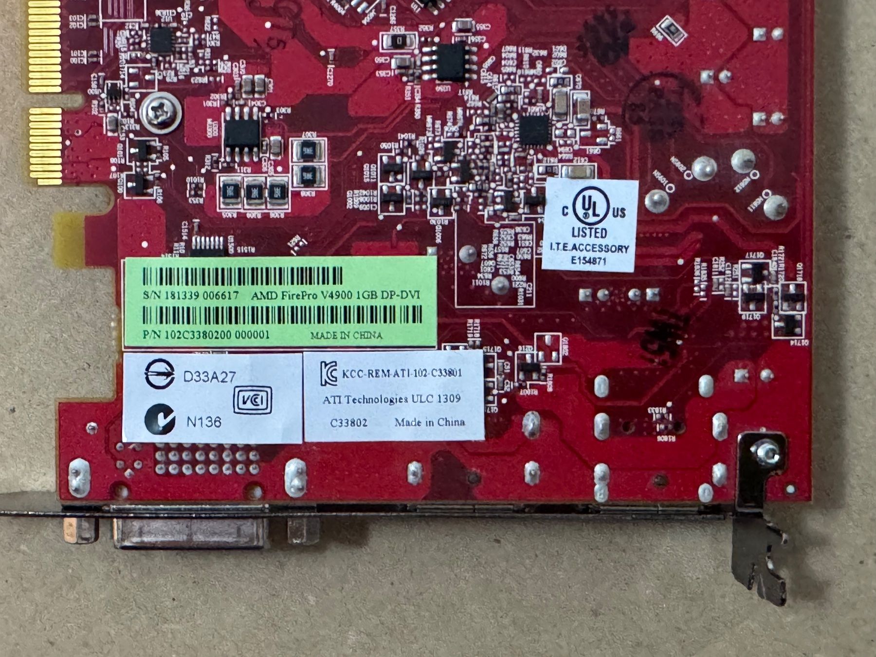 Amd Schede grafiche: AMD FirePro V4900 1GB – Usato da Vevey venduto da souris14 2