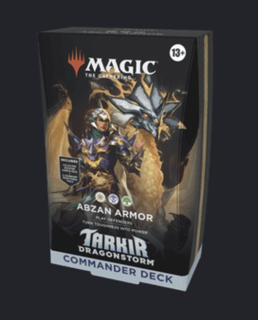 Magic The Gathering Carte collezionabili: MtG: Tarkir Dragonstorm Commander Deck - Abzan Armor EN – Nuovo e nell'imballaggio originale da Horw venduto da Starblind