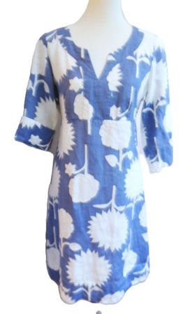 ca. Gr. 36 BODEN Leinen Sommerkleid s.Masse NP170.-