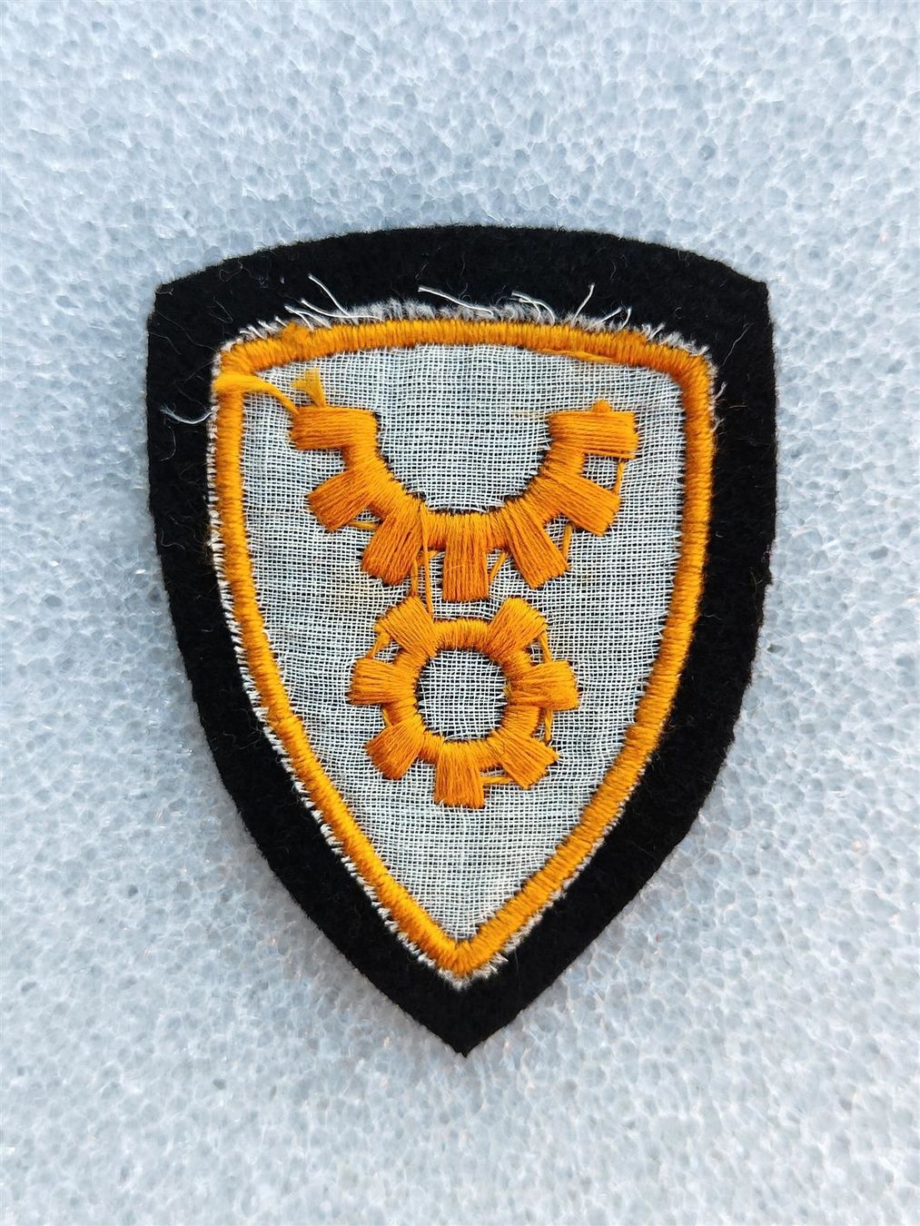 Placchette & Badge: Funktionsabzeichen Baumaschinenführer V1 – Usato da Bauma venduto da SwissMilitaria 1