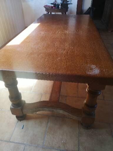 Tische: Table en bois massif – Gebraucht aus Moutier von sacree