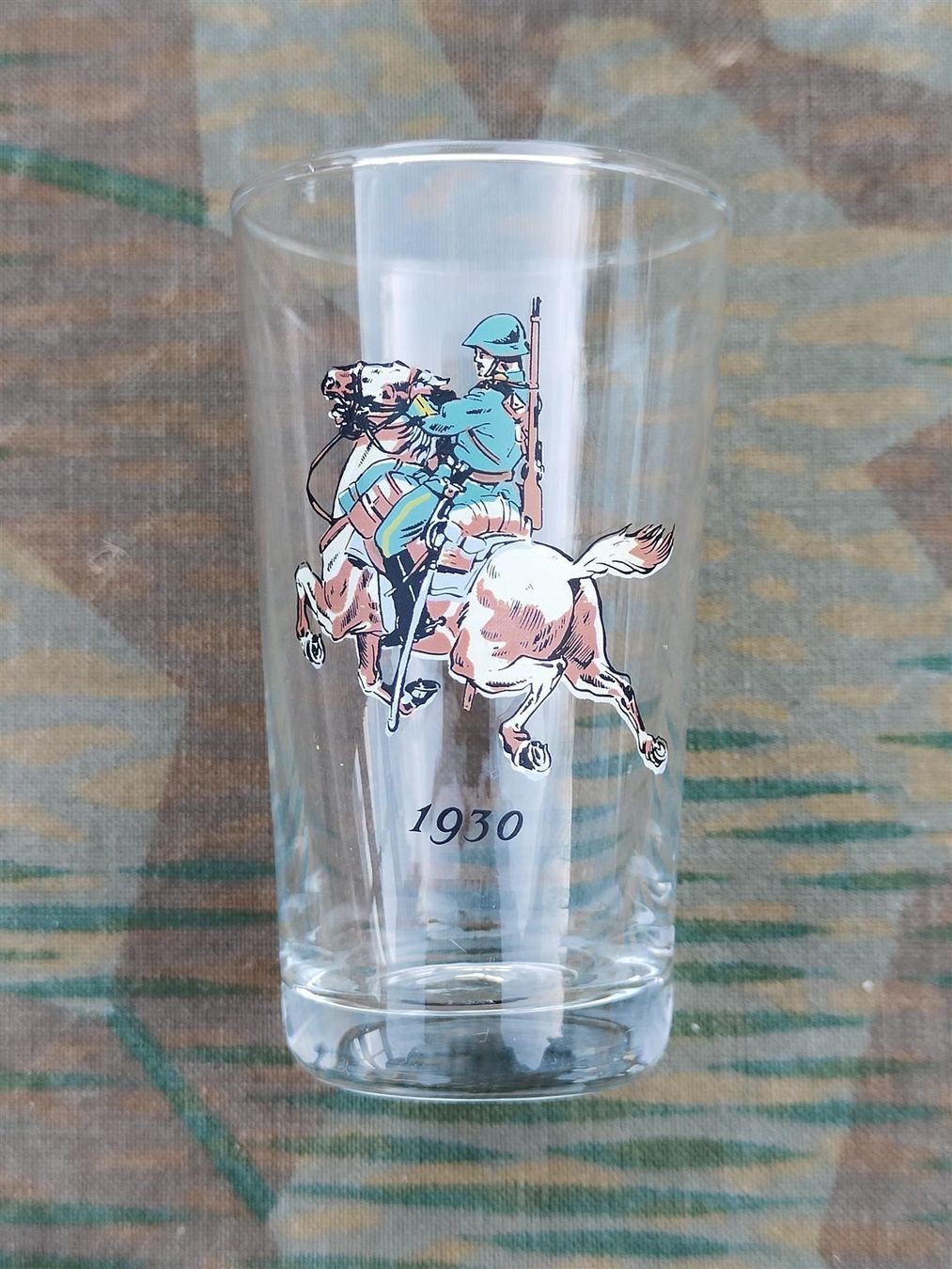 Verres: Weinglas Dragoner 1930 – D'occasion à Bauma par SwissMilitaria 1