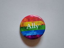 LGBTQ+ Button/Anstecker: Ally
