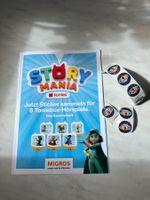 Migros Story Mania 10 Sticker !!!
