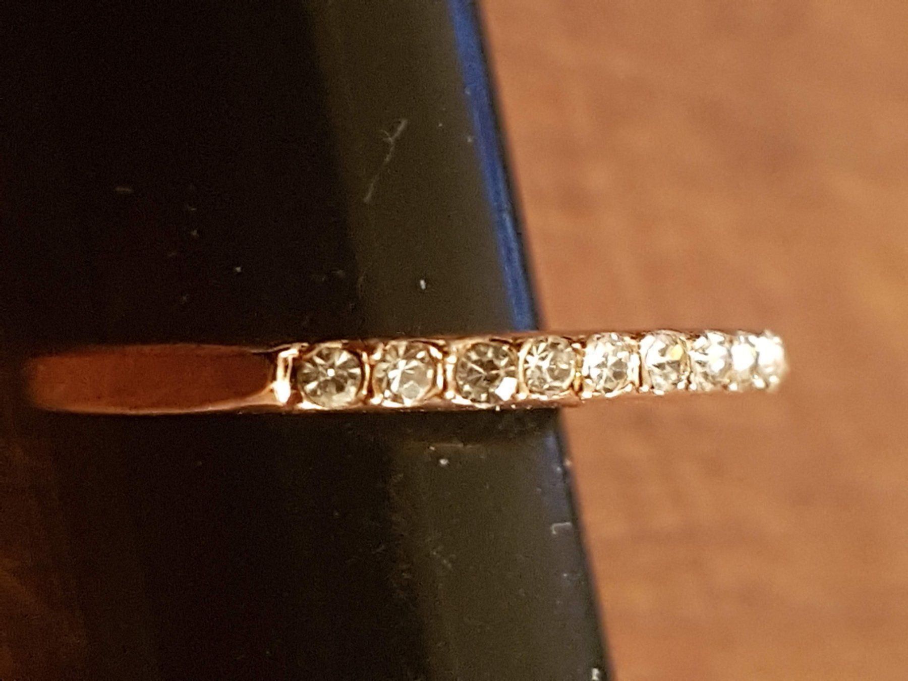 Anelli: Cocktail Ring 16mm goldfarben Glitzerst. – Usato da Ettingen venduto da Maranathatalitha 3