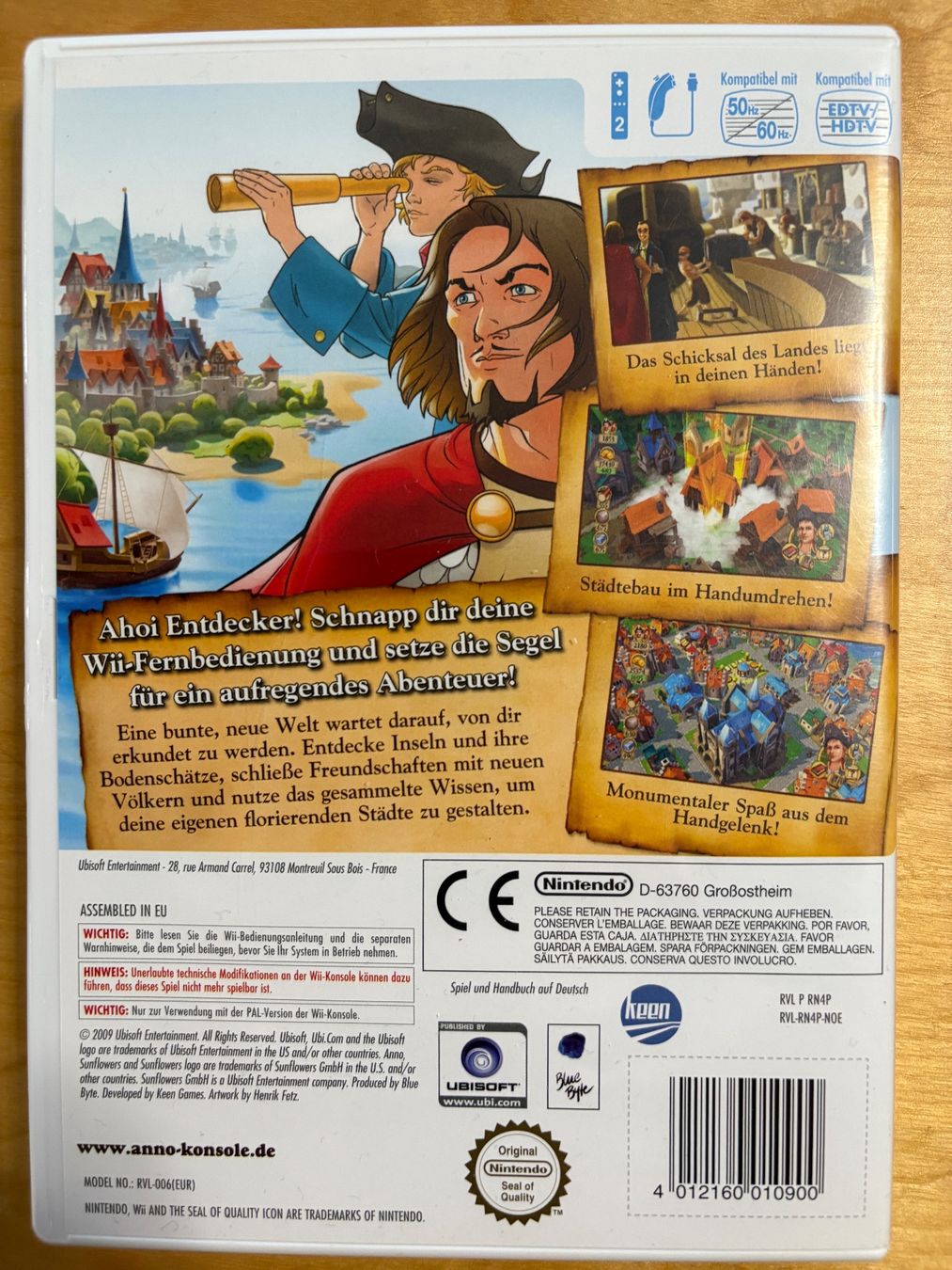 Nintendo Jeux: Anno - Erschaffe eine neue Welt – D'occasion à Auenstein par 5222 2