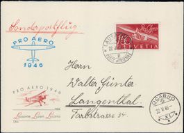 Pro Aero 1946, 6 Etappen, 330.-