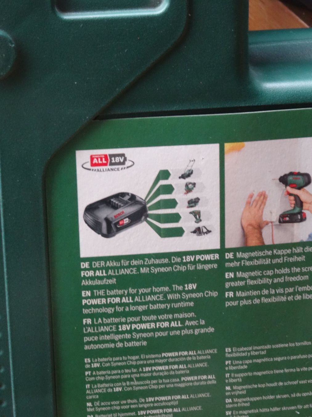 Bosch Trapani: Bosch Advanced  Drill & Power for All Akku & Ladegerät – Nuovo e nell'imballaggio originale da Buttisholz venduto da rappirosen