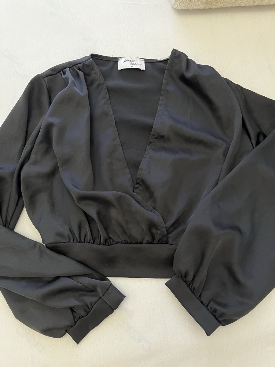 Camicette: Damen Bluse schwarz Grösse M neuwertig – Nuovo e nell'imballaggio originale da Rüfenacht venduto da lilly_67
