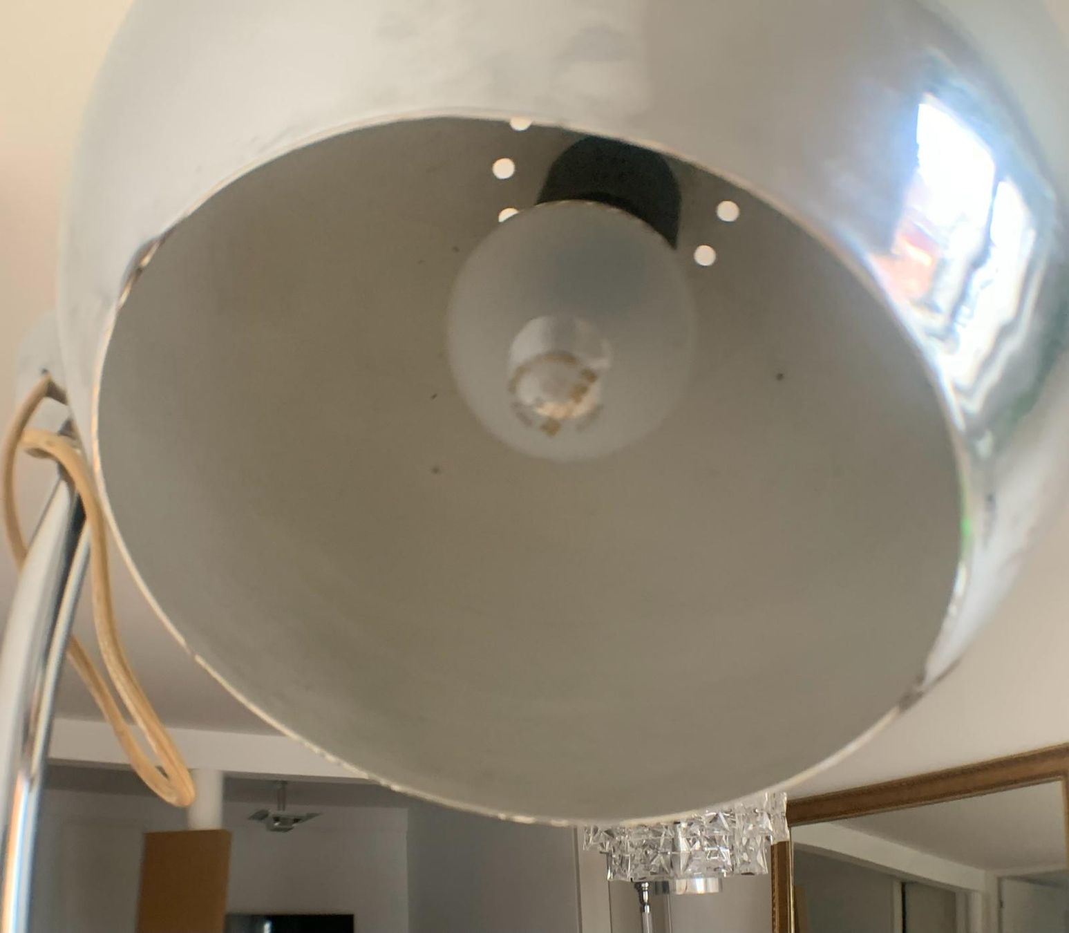 Lampade: Grosse Bogenlampe Italien 70er Jahre – Usato da Basel venduto da Jcva 6