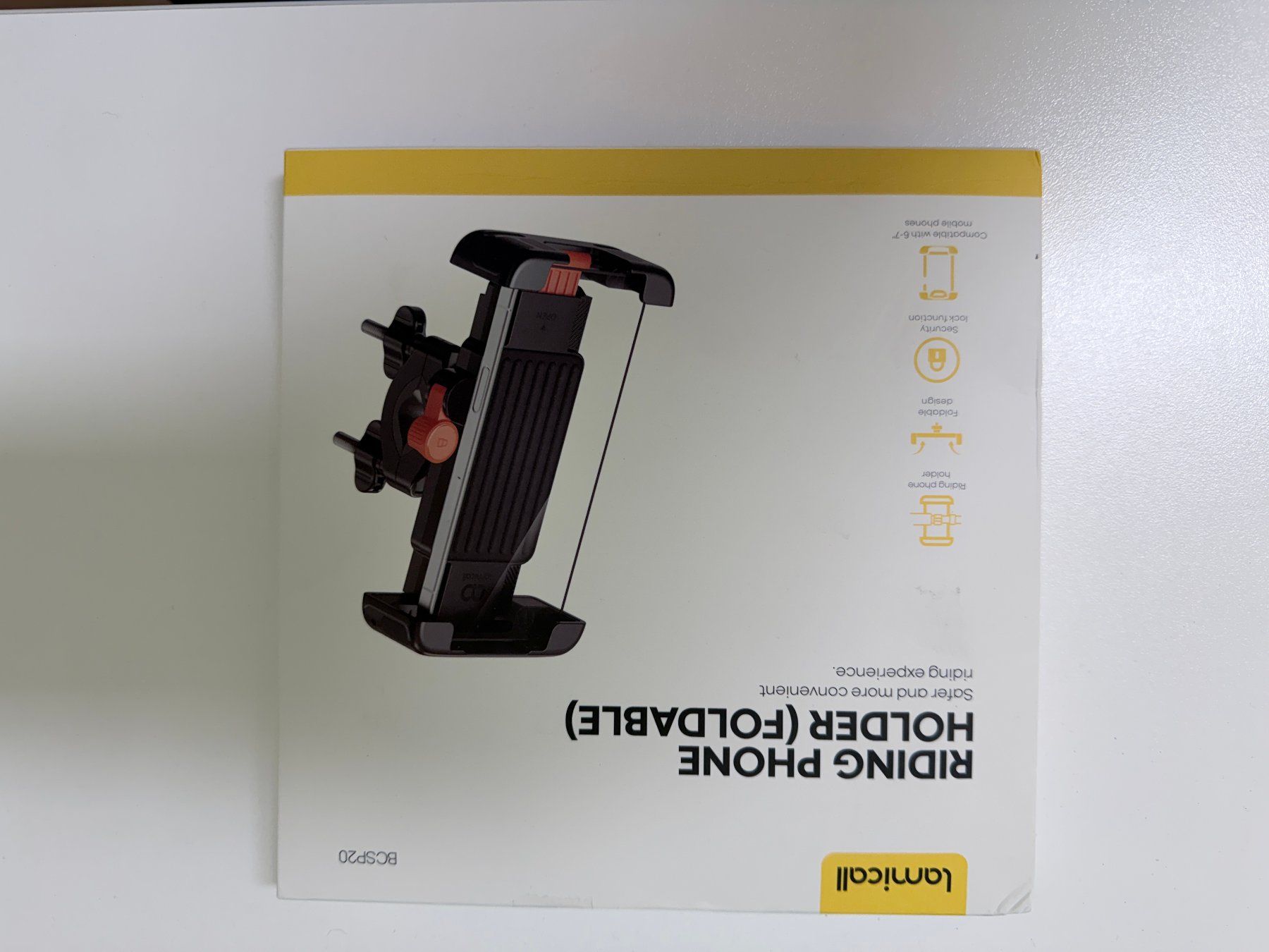 Staffe: LamicalI Riding Phone Holder (Foldable) neu – Nuovo (secondo la descrizione) da Unterengstringen venduto da hausraus 1