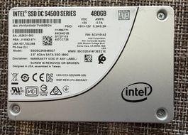 Intel SSD 480GB 2.5" SATA SSD