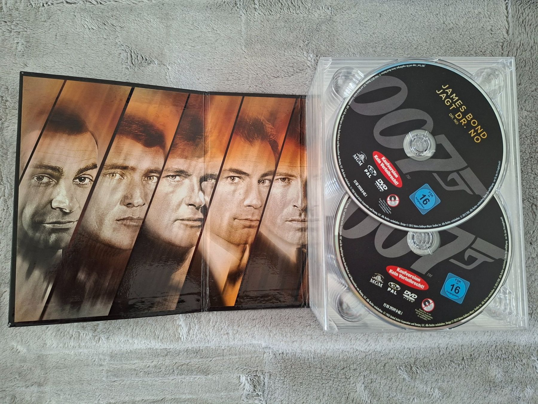 Tutti i DVDs: 27 x JAMES BOND - COLLECTION DVDs  - DIG -BOX – Usato da Aesch BL venduto da Burschi59 2