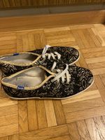 Keds Sneaker schwarz gold Spitze Grösse 37 guter Zustand