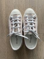Christian Dior WalknDior Sneakers Pink Logo Fabric