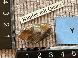 Kupfer mit Quarz