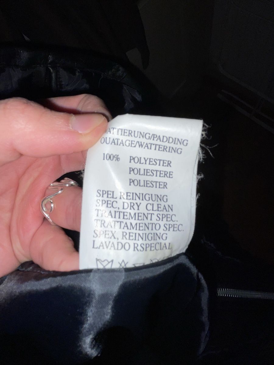 Vestes: Schwarzer Ledermantel/-jacke – D'occasion à Zürich par barale_00 3