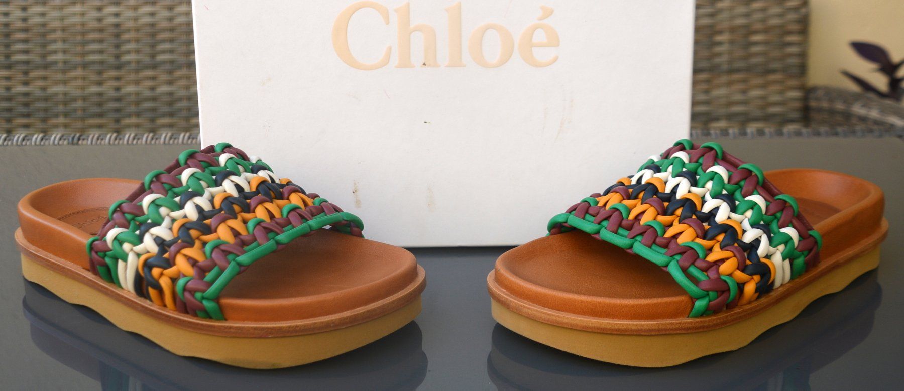 Chloé Scarpe da donna: Pantoletten Sadalen Chloé Wavy Mules .39 – Usato da Collonges venduto da arashee 3